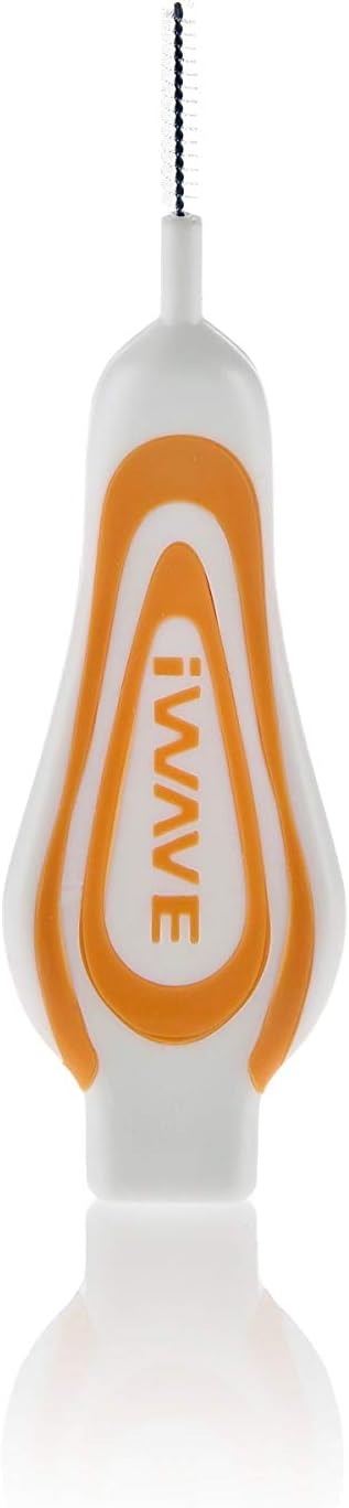 Iwave Interdental Brushes Fine Size 1.1 Mm Purple Pack Of 5 – Interdental Cleaning Brushes For Total Teeth Cleaning Plaque Removal Tool
