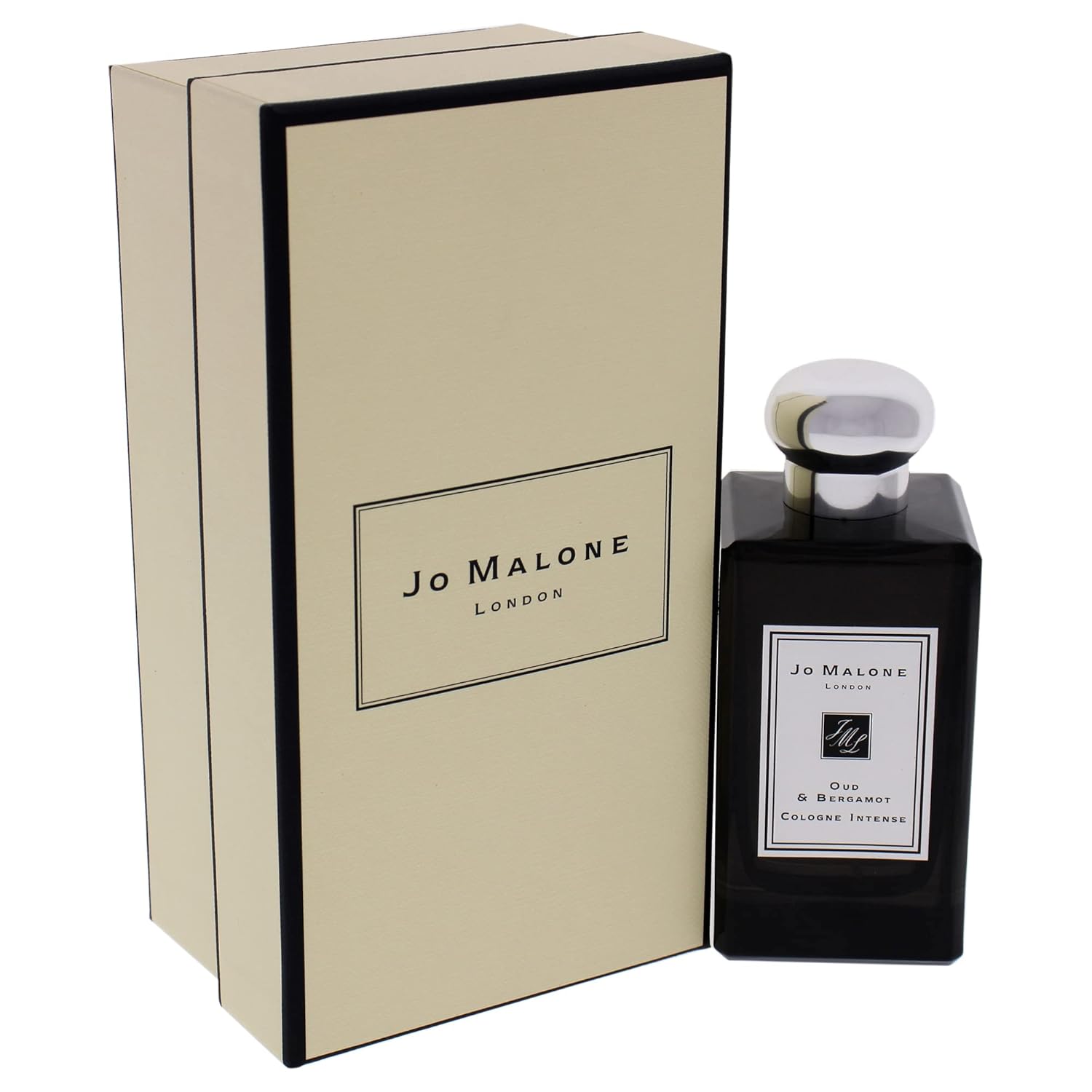 Jo Malone Oud & Bergamot Cologne Intense 3.4 Oz Cologne Spray Originally Unboxed : Beauty & Personal Care