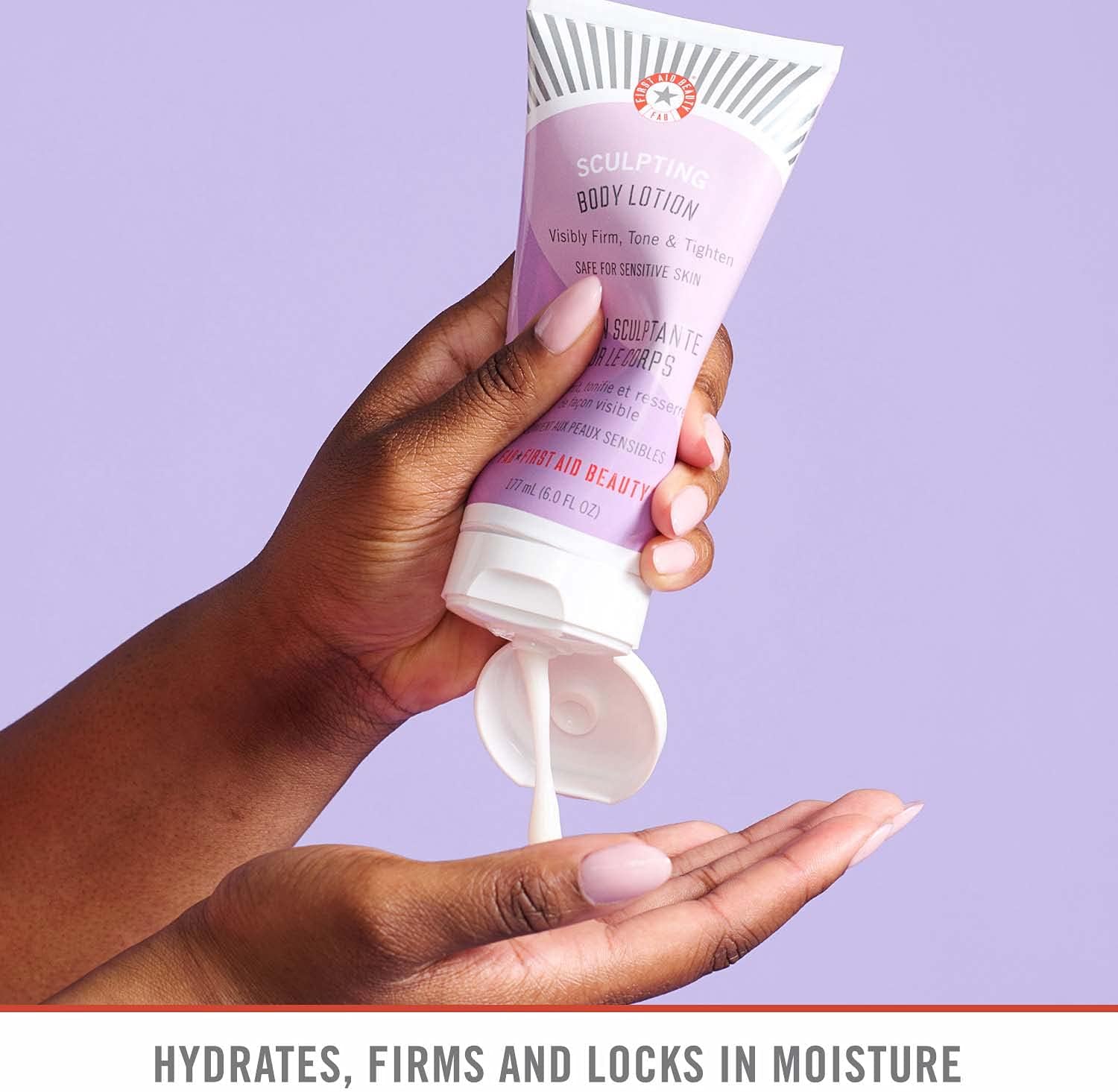 First Aid Beauty Sculpting Body Lotion – Firming And Hydrating Cream, Leaves Skin Visibly Tightened And Toned – 6 oz : Beauty & Personal Care