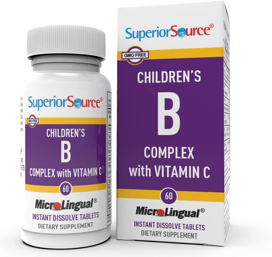 Superior Source Child B-Complex Vitamins (60 Tablets)