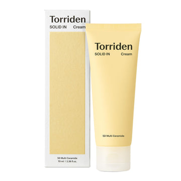 Torriden Solid-In Ceramide Cream 2.4 Fl Oz | Ceramide Moisturizer For Healthy Skin Barrier, Soothing, Nourishing | Fragrance-Free, Alcohol-Free | Vegan, Clean, Cruelty-Free Korean Skin Care