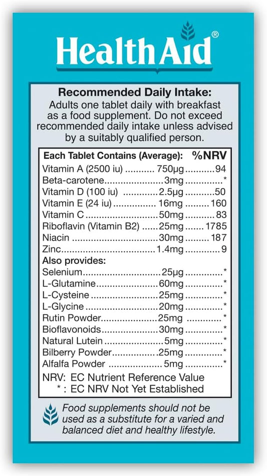 Healthaid Eyevit - Prolong Release - 30 Tablets