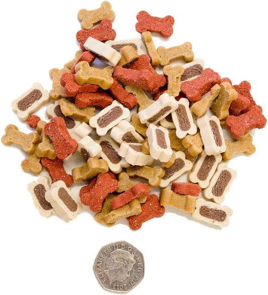 Extra Select Mini Training Treats for Dogs - Mixed Soft High Value Dog Training Treats for Small Dogs to Large, Low Fat Dog Treats Puppy Suitable - 500g?01ESTM500