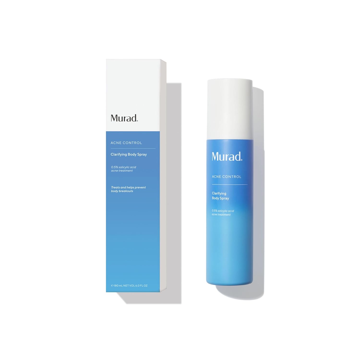 Murad Clarifying Body Spray - Daily Salicylic Acid Treatment To Clear And Prevent Body Acne And Breakouts, 6Fl Oz