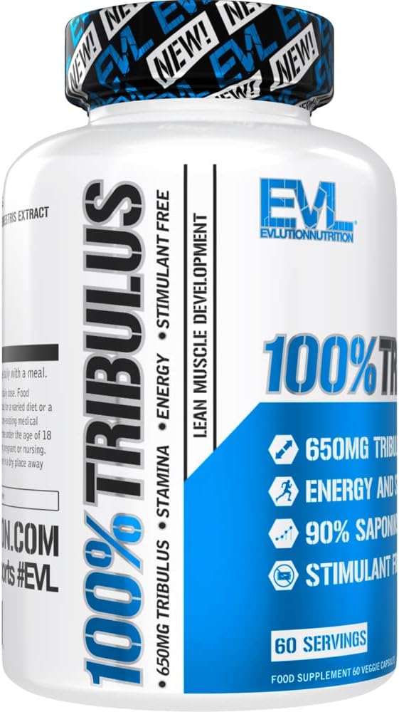 Invigorating Pure Tribulus Terrestris for Men - Performance Maximizing Testosterone Booster Tribulus Terrestris Supplement with 90% Saponins - Plant Based Stamina Strength and Energy Pills for Men : Health & Household