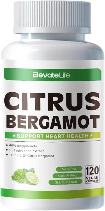 Citrus Bergamot 1400Mg, 120 Capsules…
