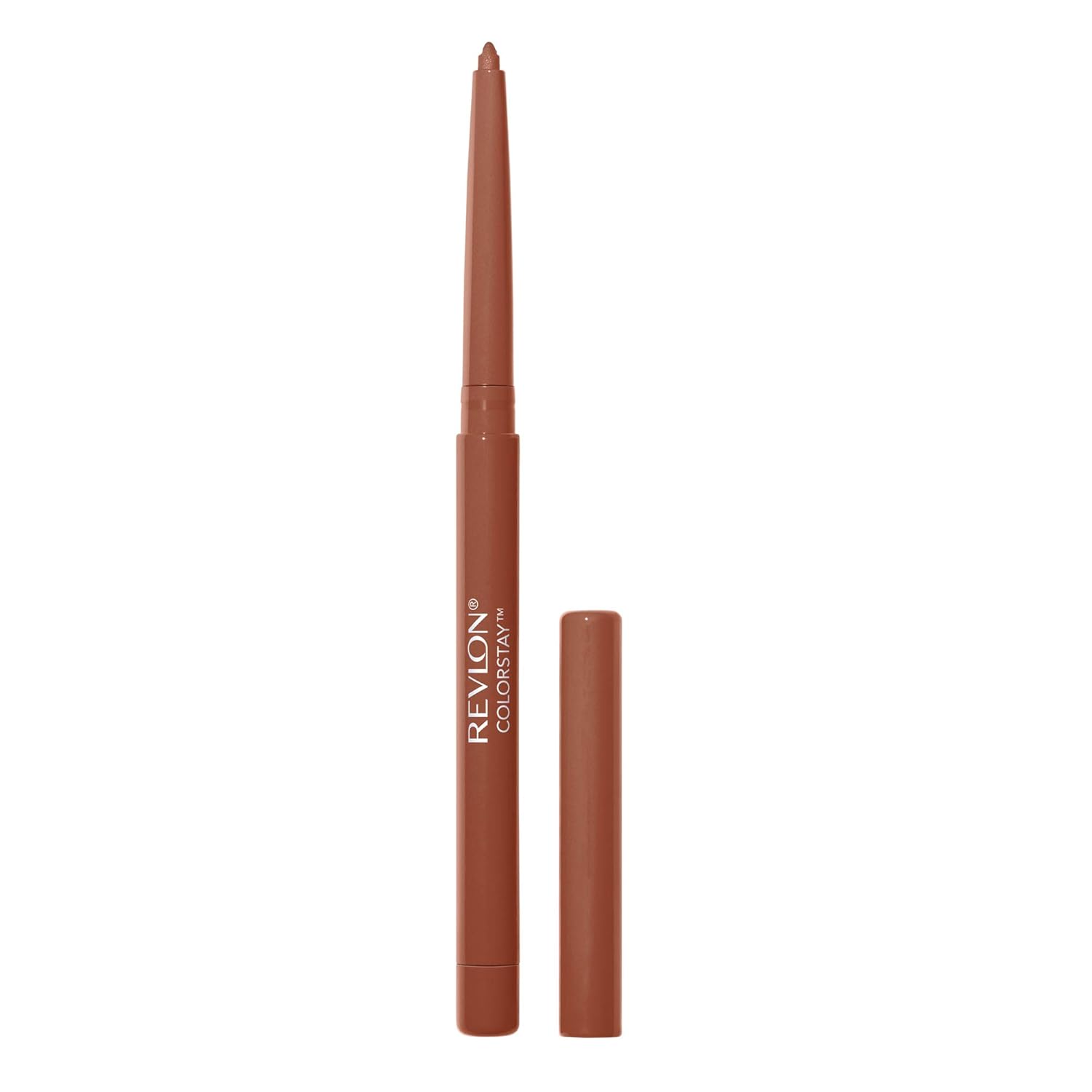 Revlon Lip Liner, Colorstay Lip Makeup With Built-In-Sharpener, Longwear Rich Lip Colors, Smooth Application, 635 Sienna, 0.01 Oz