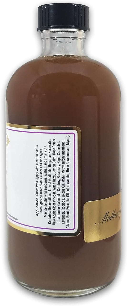 Simply Divine Botanicals Gypsy Rose Tea Astringent - Natural And Organic Toner To Tighten, Tone And Balance For All Skin Types, 8 Oz : Beauty & Personal Care