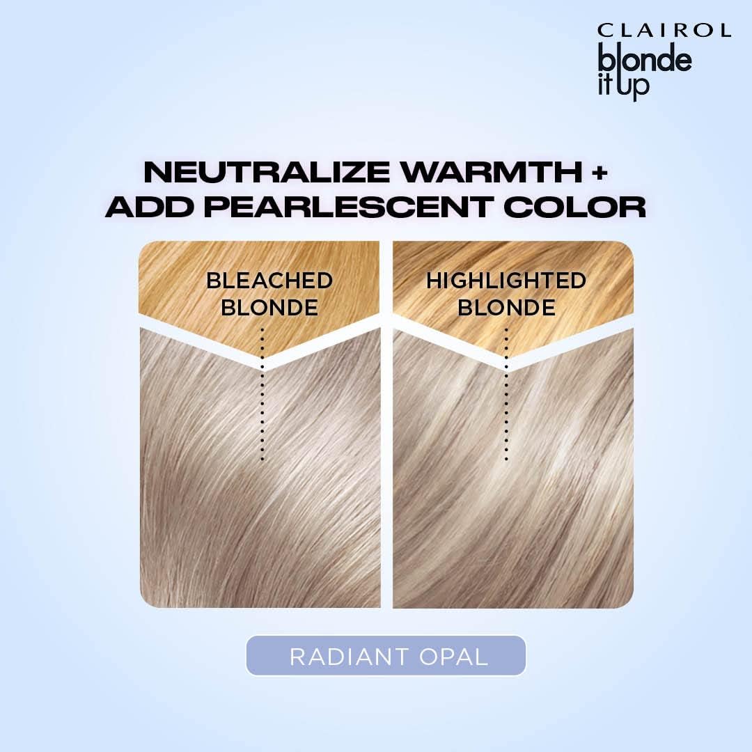 Clairol Blonde It Up Crystal Glow Toner Kit - Radiant Opal : Amazon.co.uk: Beauty
