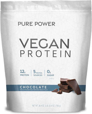 Dr. Mercola Vegan Protein Chocolate - Perfect Blend Of Pea, Hemp, Chia