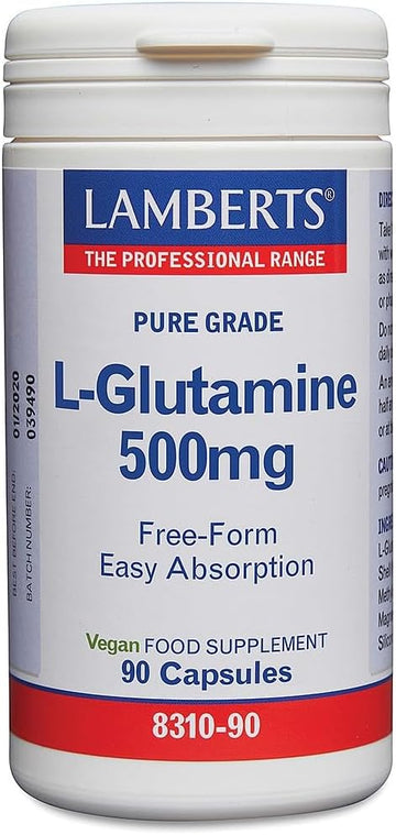 Lamberts L-Glutamine 500Mg 90 Capsules