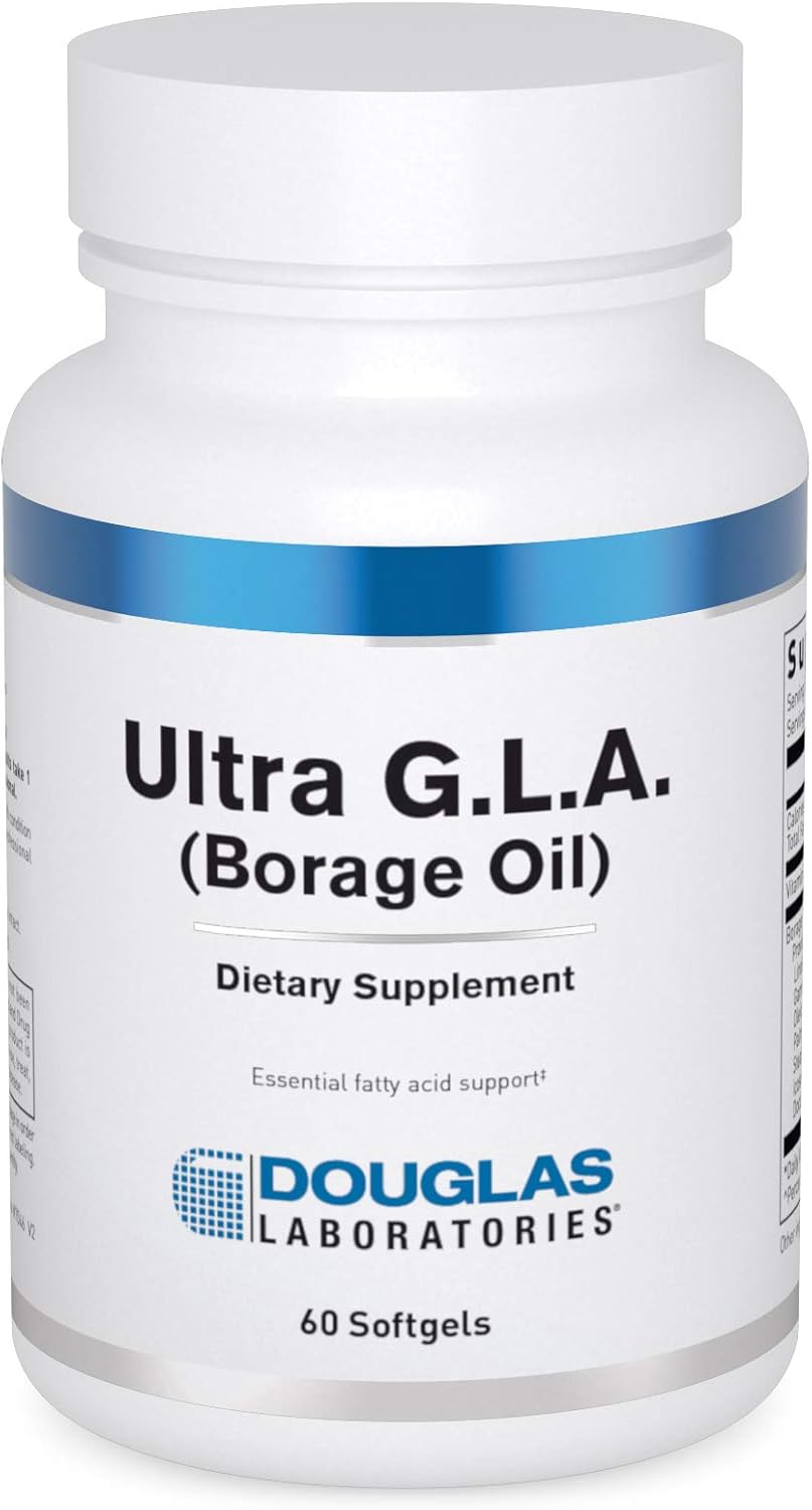 Douglas Laboratories Ultra G.L.A. (Borage Oil) | 240 Mg. Gamma Linolenic Acid | 60 Softgels