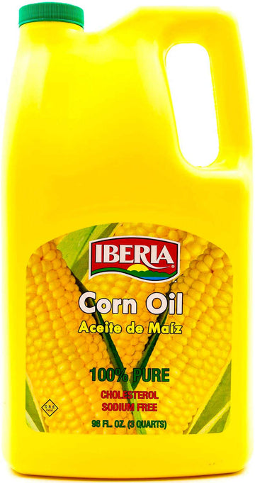 Iberia Corn Oil, 96 Fl Oz