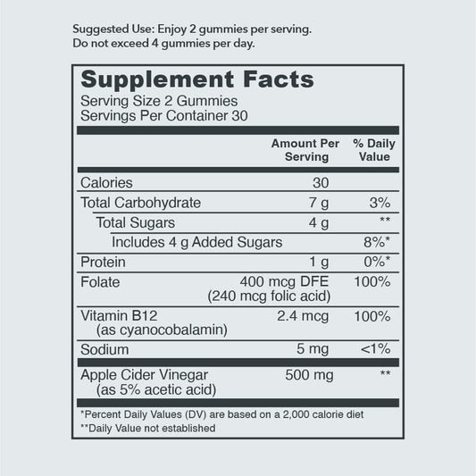 Vital Proteins, Gummies Apple Cider Vinegar, 60 Count