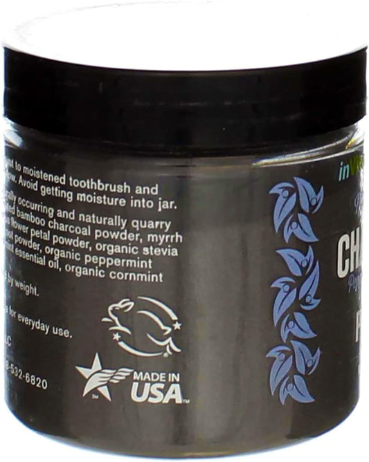 Whitening Tooth Powder With Activated Charcoal For Teeth And Gums (Exotic Citrus) - Safe On Enamel, Detoxifying, Plant-Based And Cruelty Free