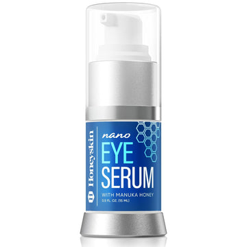 Eye Firm Antioxidant Nano Serum - With Hyaluronic Acid, Manuka Honey And Aloe Vera - Anti Aging And Anti Wrinkle - Spots And Hyperpigmentation Treatment (0.5Oz)