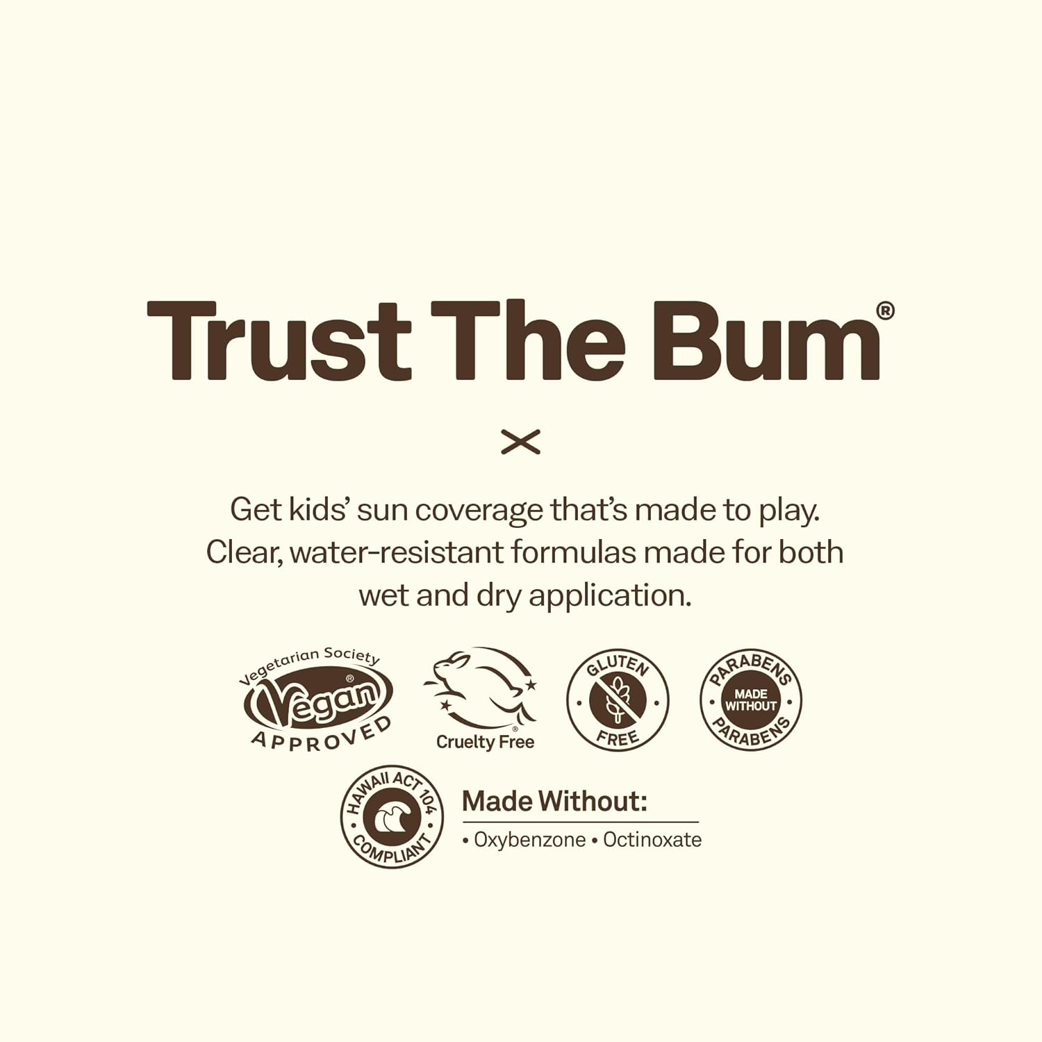 Sun Bum Kids Spf 50 Sunscreen Clear Body Spray - Broad Spectrum Water-Resistant With Vitamin E - Wet Or Dry Skin Application - Hawaii 104 Act Compliant (Without Octinoxate & Oxybenzone) - 6 Oz : Beauty & Personal Care