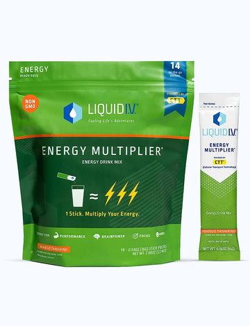 Liquid I.V. Hydration + Energy Multiplier - Mango Tamarind - Hydration
