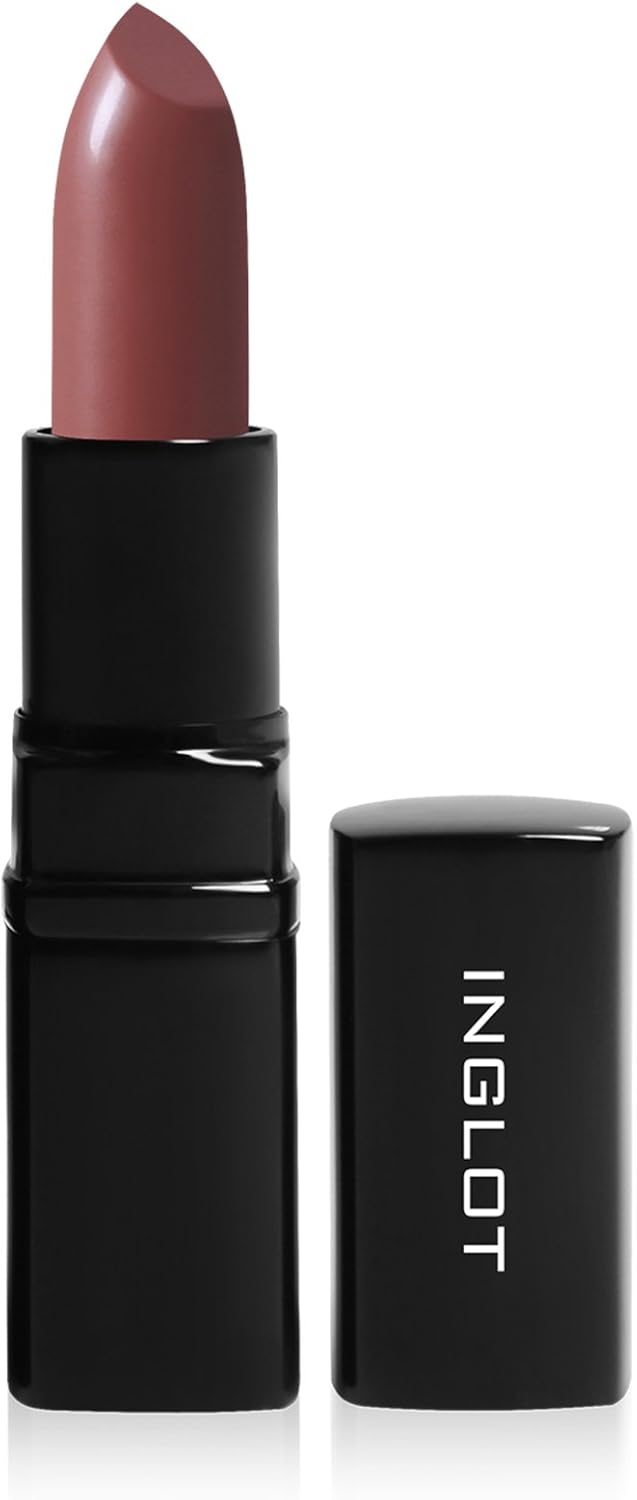 Inglot Classic Lipsticks Matte - Long-Lasting Matte Lipstick | Intense Colour And Silky Finish | Deep Pigmentation And Long-Lasting Effect | Ideal For Everyday And Evening Make-Up | 4.5 G | 455