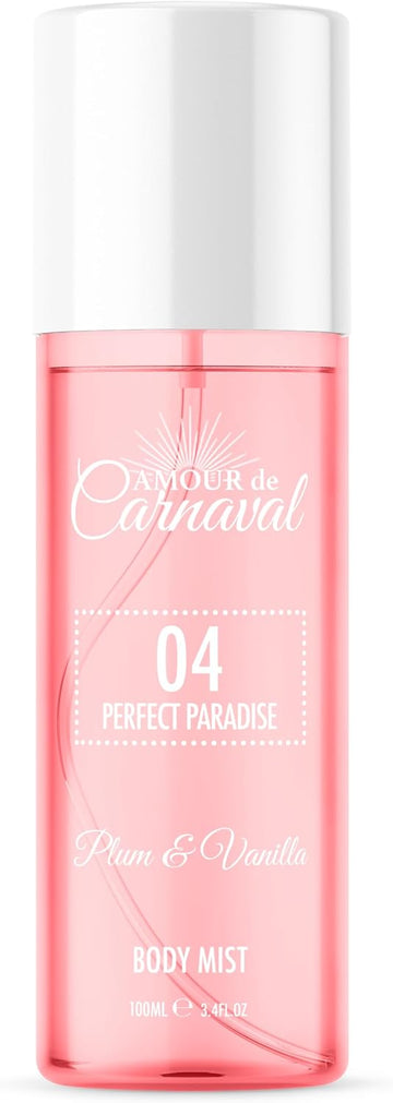 Amour De Carnaval - Tropical Bliss - Body Mist Fragrance Spray - 100Ml - Pink Musk & Coconut Scented