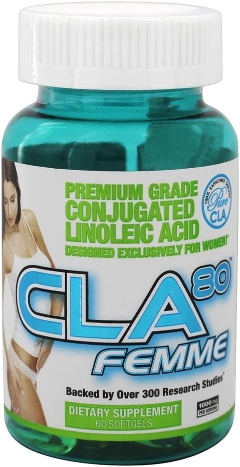 Allmax Nutrition Femme Cla80 Femme Premium Grade Cla 1,000 Mg 60 Softgels