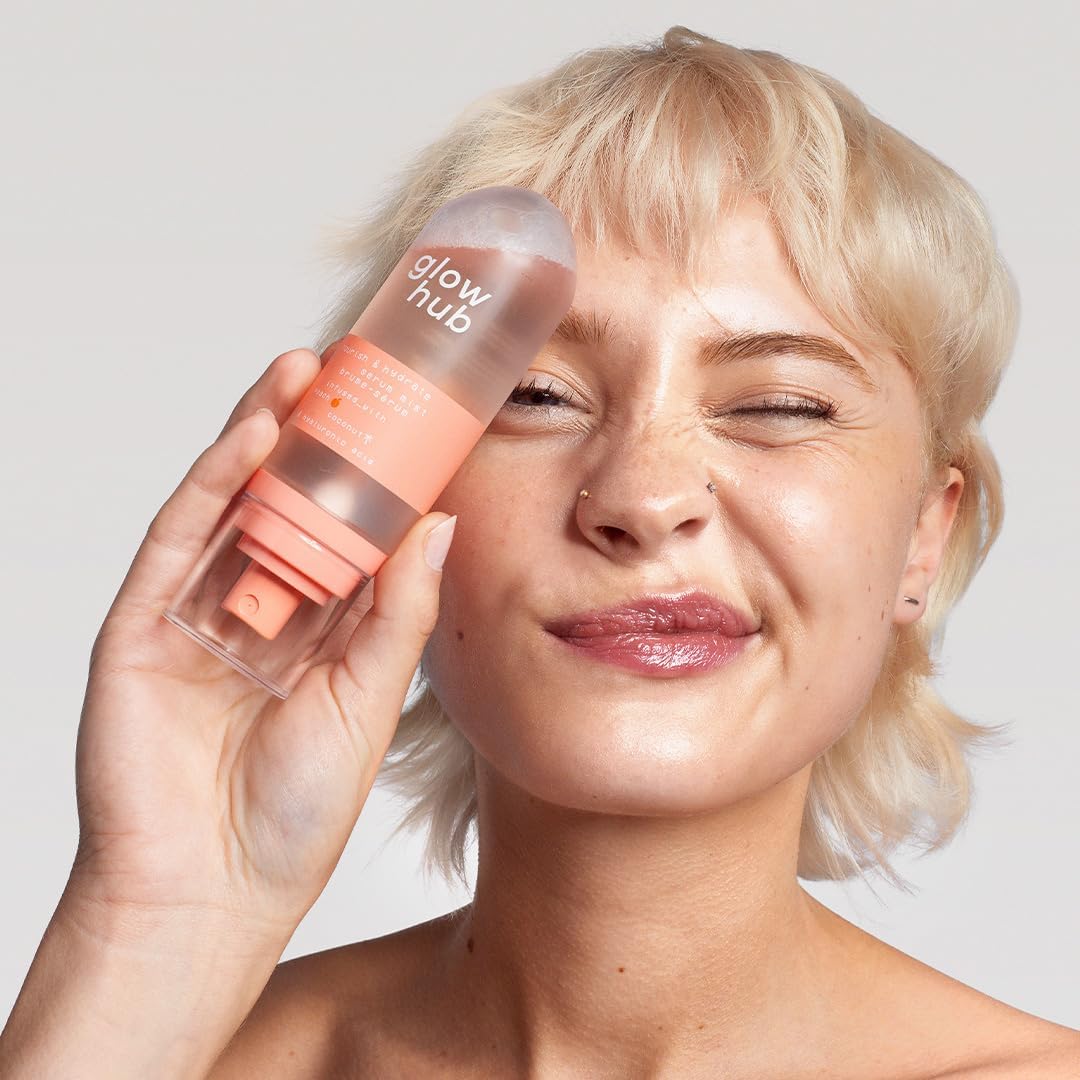 Glow Hub Nourish & Hydrate Serum Mist with Hyaluronic Acid for Normal to Dry Skin 90ml : Amazon.co.uk: Beauty
