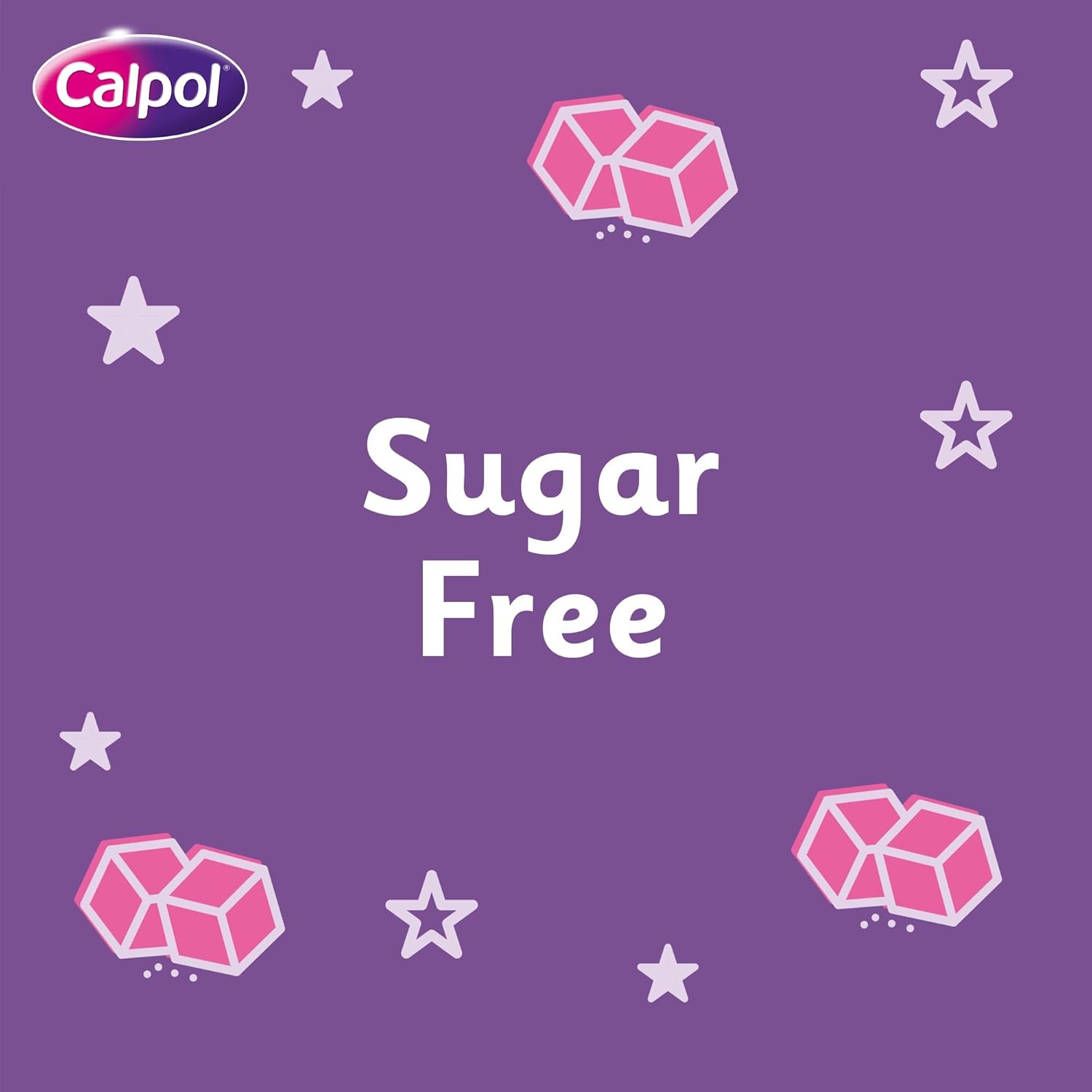 Calpol Sugar Free Infant Suspension Sachets Strawberry Flavour 2+ Months, 12 X 5Ml