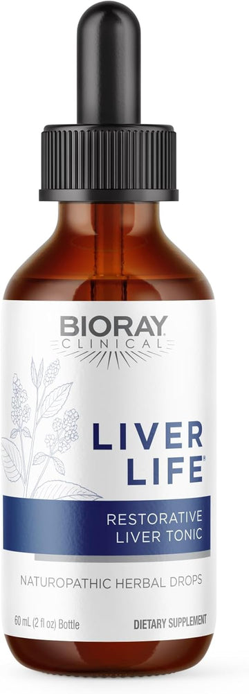 Bioray Clinical Liver Life - 2 Fl Oz - Strengthens Liver Structure & Function - Non-Gmo, Vegetarian, Gluten Free