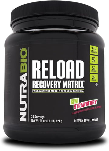 NutraBio Reload - 30 Servings (Kiwi Strawberry)