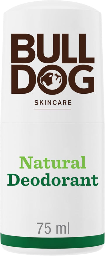 Bulldog Skincare - Peppermint And Eucalyptus Roll On Natural Deodorant For Men 75 Ml (Pack Of 2)