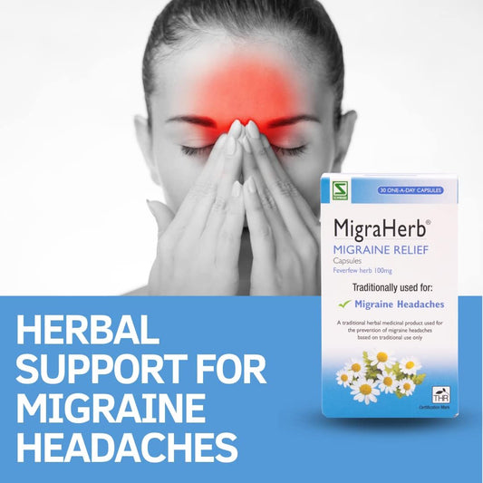 Migraherb Feverfew Herb 100Mg - 30 Capsules