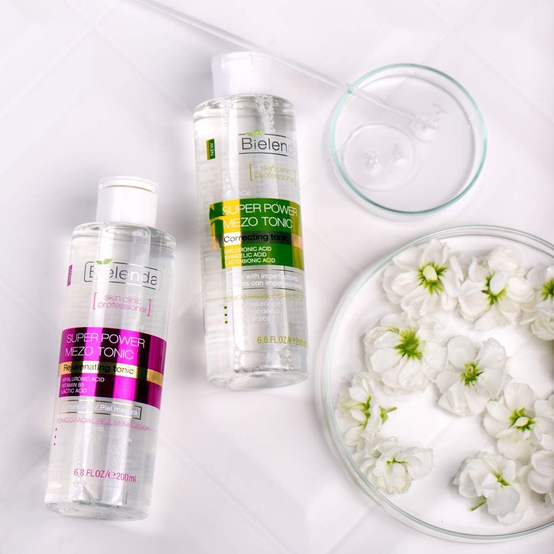 Bielenda Skin Clinic Profesional Actively Correcting Anti-Age Mezo Tonic 200 mililitra : Amazon.co.uk: Beauty