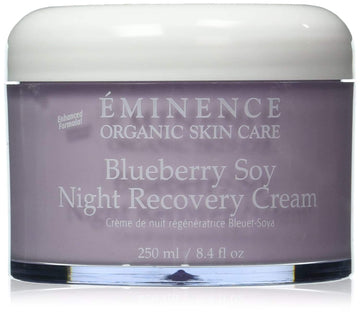 Eminence Blueberry Soy Night Recovery Cream 8.4Oz/250Ml : Beauty & Personal Care