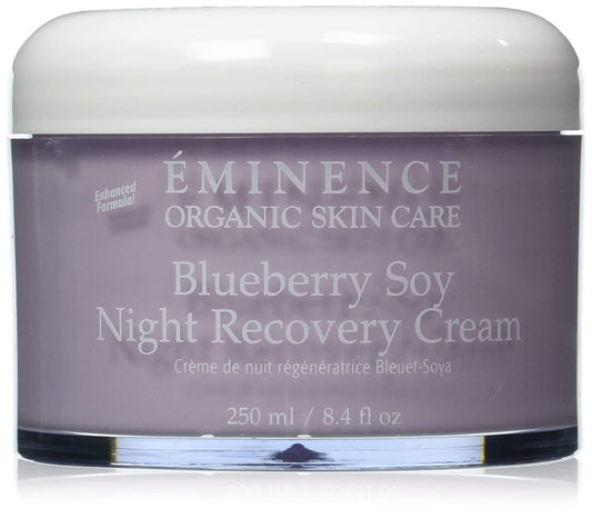 Eminence Blueberry Soy Night Recovery Cream 8.4Oz/250Ml : Beauty & Personal Care