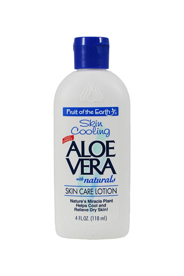 Fruit Of The Earth Aloe Vera Lotion, 4 Oz. Travel Size (Pack Of 12)
