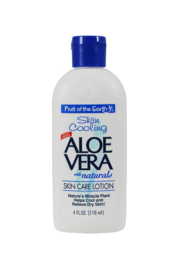 Fruit Of The Earth Skin Cooling Aloe Vera With Naturals Skin Care Lotion (Pack Of 3)