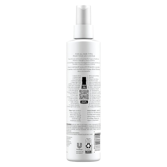 Nexxus Humectress Leave-In Conditioner Spray 20-In-1 Perfector For Dry Hair With Biotin & Hyaluronic Acid 9 Oz