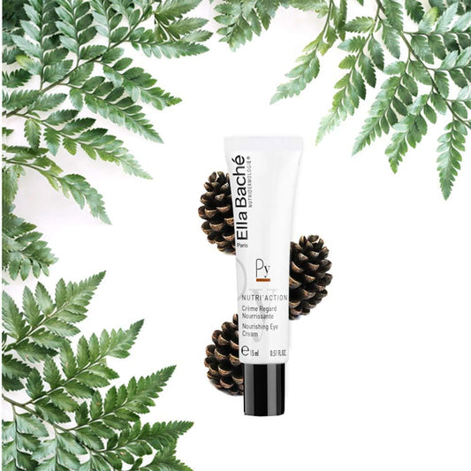 Nourishing Eye Cream | Nourishes The Eye Contour & Smoothes Dry Eye Marks | Enriched With Nourishing Pine Phytosterols And Antioxidant Rosemary Carnosol | No Greasy Effect | Made In France | 15 Ml