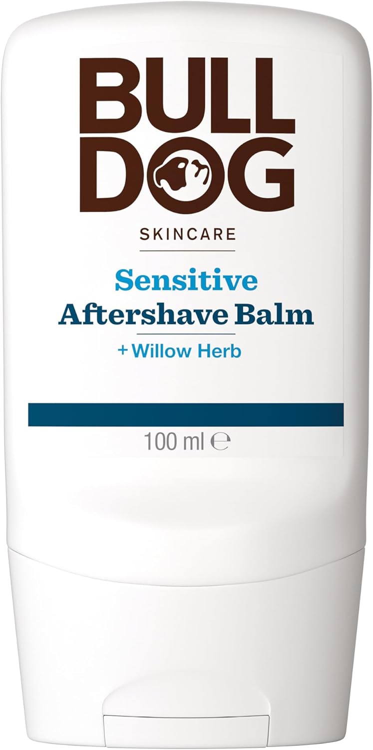 Bulldog Skincare - Sensitive After Shave Balm For Men Hydrates & Soothes 100 Ml (Pack Of 2)