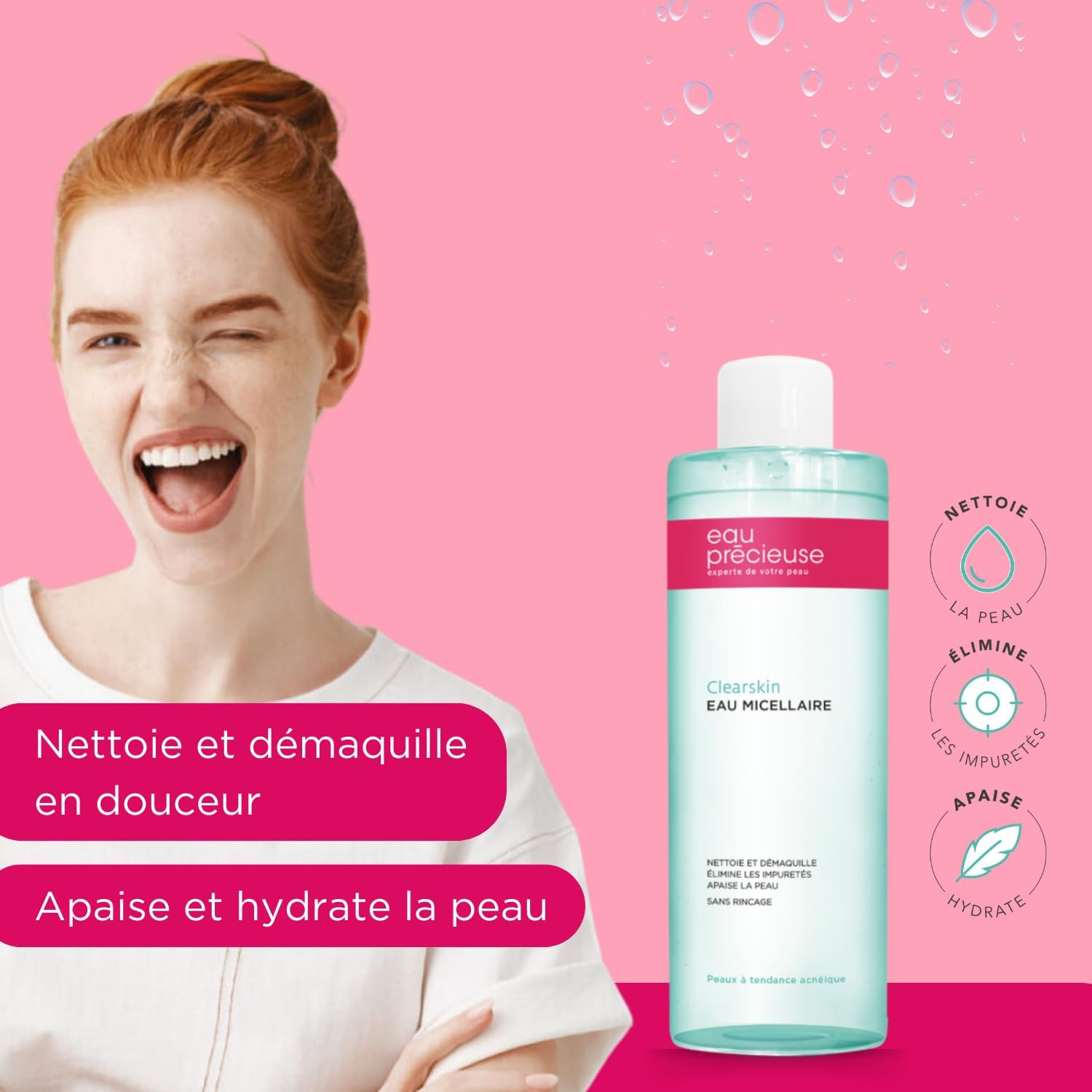 Eau Précieuse Clearskin Micellar Water 400Ml