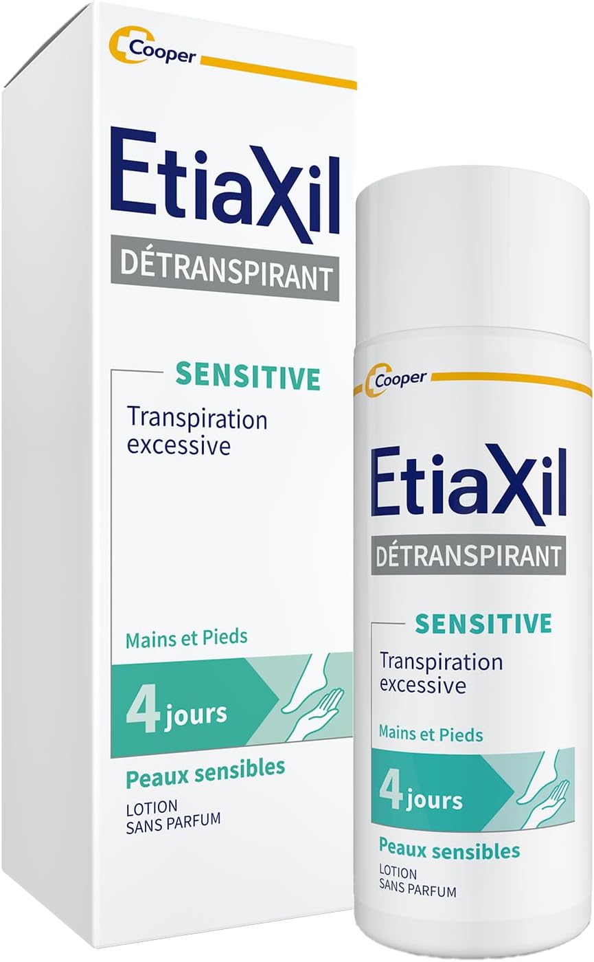 Etiaxil Excessive Sweating Treatment Feet Sensitive Skins 100Ml