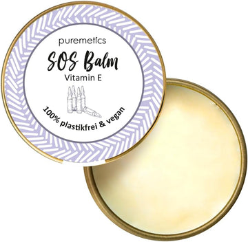Puremetics Sos Balm, Vitamin E, 10 G