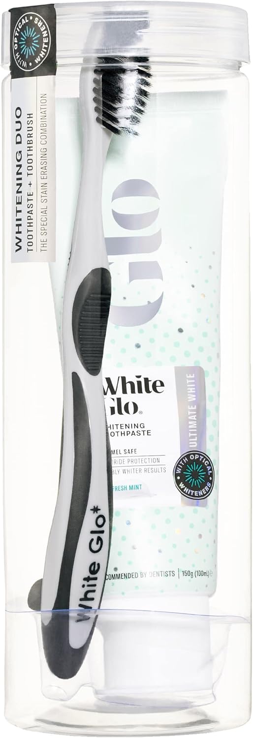 White Glo Whitening Duo – Ultimate White 150G