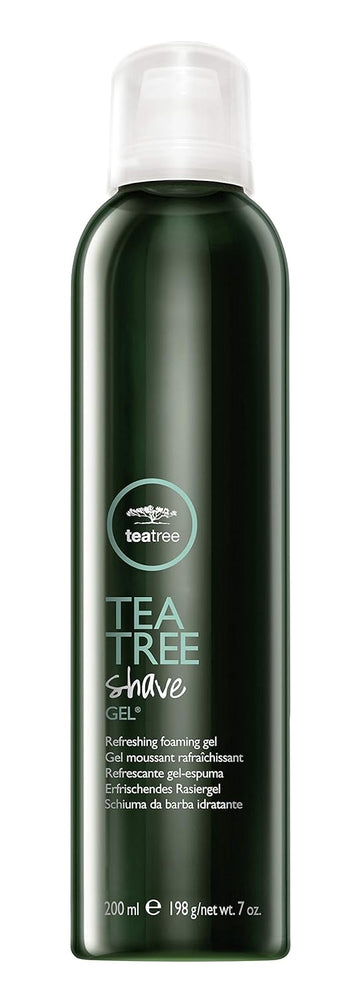 Tea Tree Shave Gel, Refreshing Foaming Gel, For All Skin Types, 7 oz