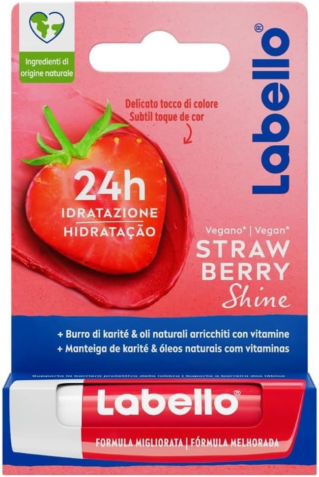 Labello 5.5 Ml Strawberry Shine Lip Balm