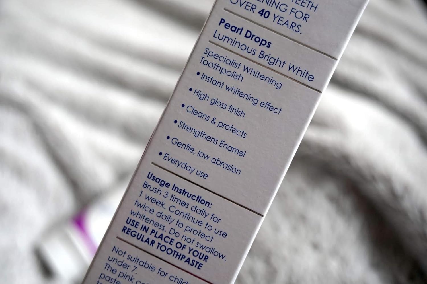 Pearl Drops Luminous Bright Professional Daily Toothpaste, 75Ml