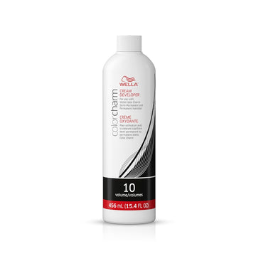 Colorcharm 10 Vol Cream Developer, For Optimal Gray Blending And Rich, Multi-Dimensional End Results, 15.4 Oz