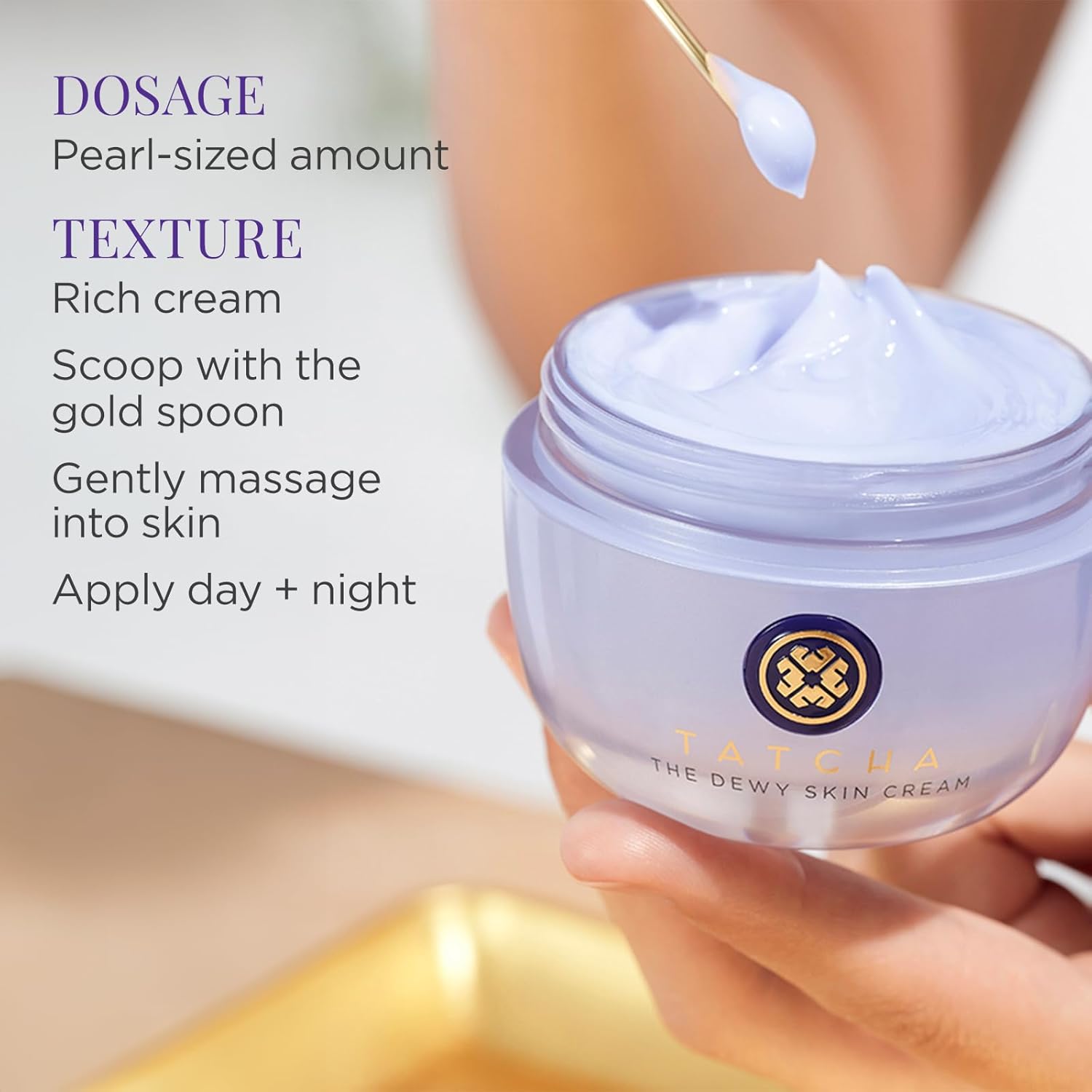 TATCHA The Dewy Skin Cream & Indigo Overnight Repair Duo : Beauty & Personal Care