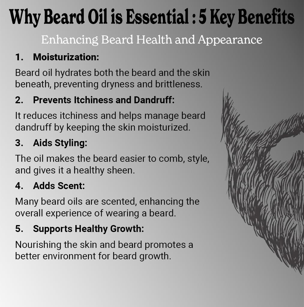 Bella Terra Oils - Beard Oil 4oz - Crafted with Genuine Natural Organic Vitamin E, Organic Jojoba & Argan, Classic Anti-Friz Formula, Elevating Beard Luster & Care : Beauty & Personal Care