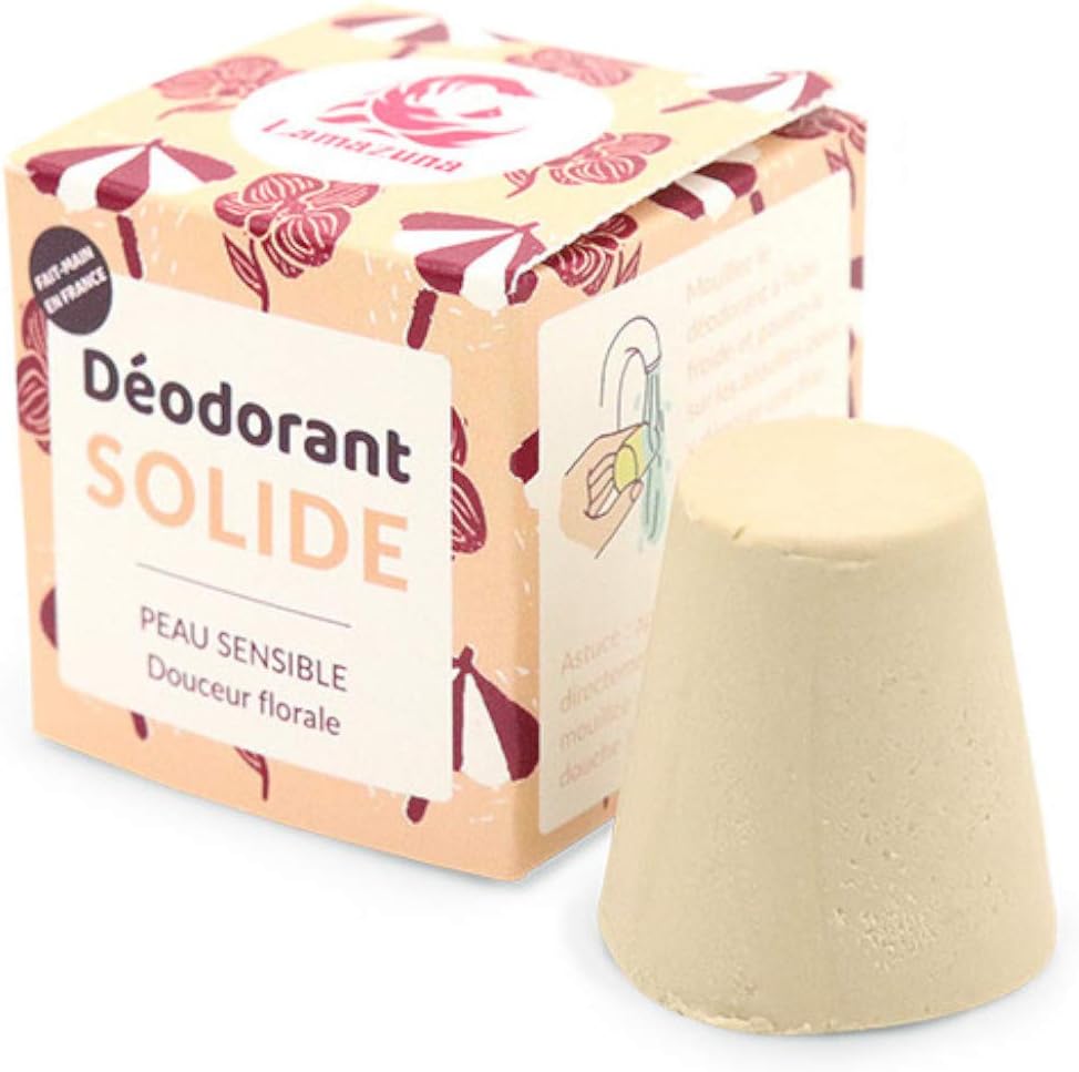 Lamazuna Solid Deodorant Sensitive Skin Floral Sweetness 30Ml